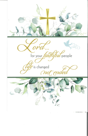 Annual Deceased Card