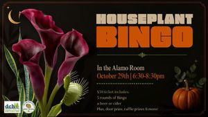 Halloween Houseplant Bingo