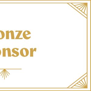 Bronze Sponsor - $1,500