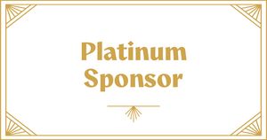 Platinum Sponsor - $10,000