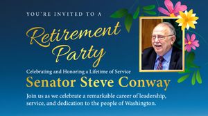 Senator Steve Conway Retirement Party