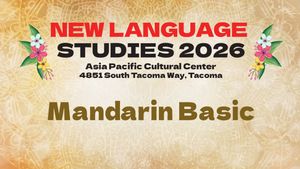MANDARIN Basic I Starts 5/12/2026