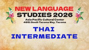THAI Intermediate Starts 5/14/26 - Zoom