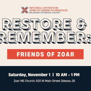 Restore & Remember: Friends of Zoar