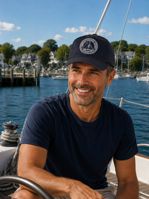 Logo cap
