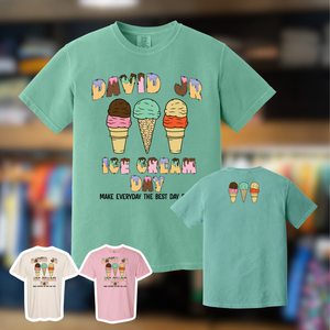 David Jr. Ice Cream Day