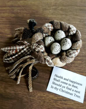 Braided Wool Egg Nest