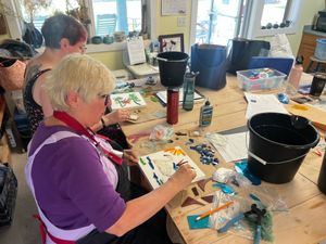 Mosaic Glass Art (June)