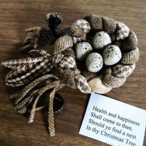 Braided Wool Egg Nest