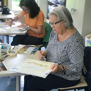 Painting Skies in Watercolor
