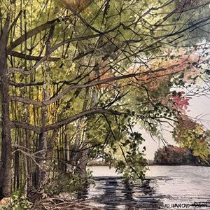 Fall Watercolor