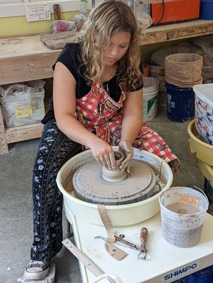 Introduction to the Pottery Wheel Camp