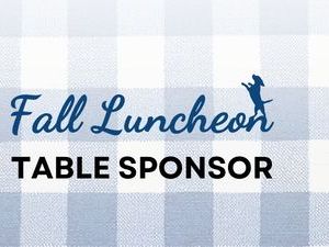 Sponsor a Table - $400